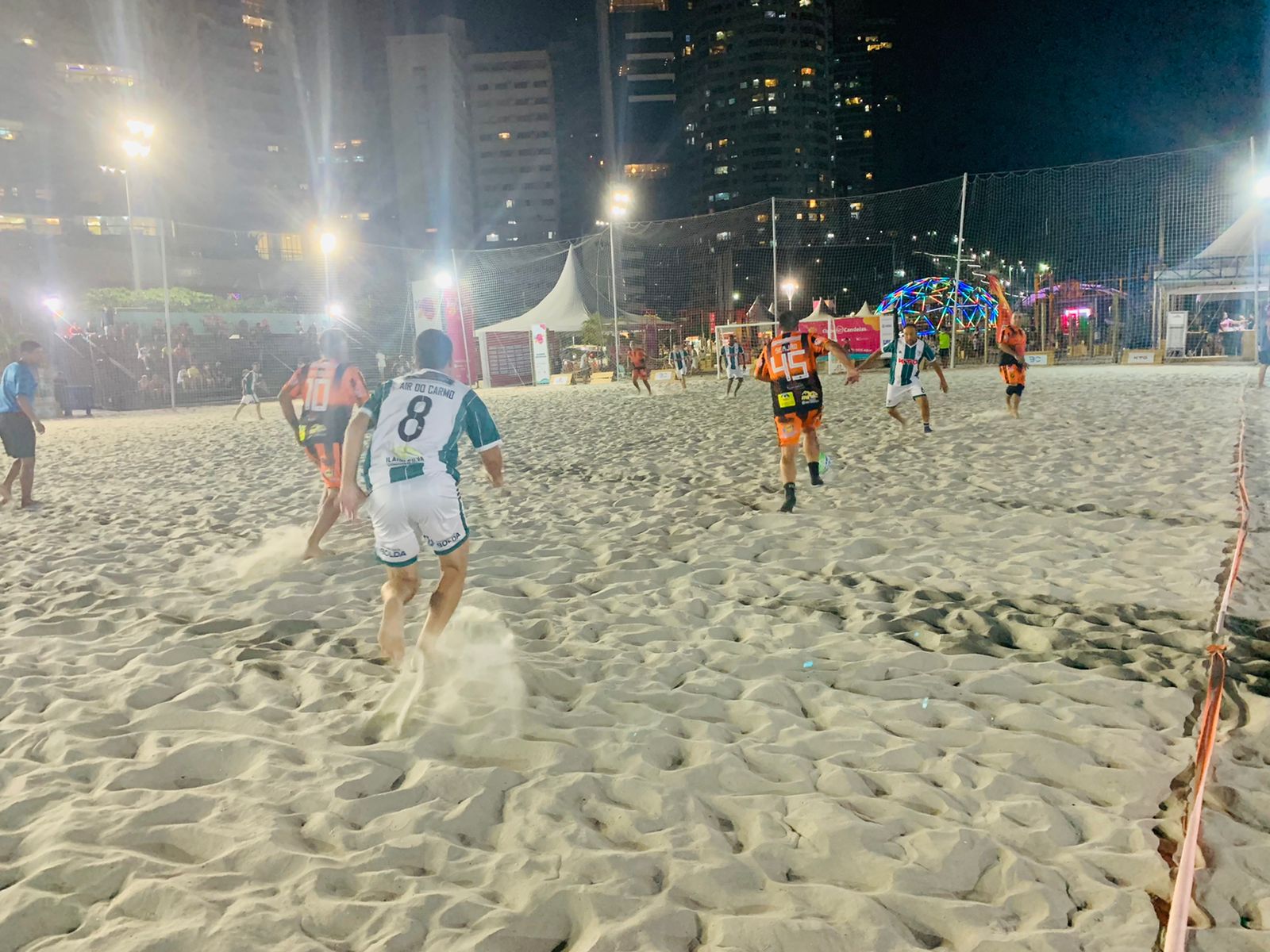 II Copa de Beach Soccer segue em disputa no Projeto Verão