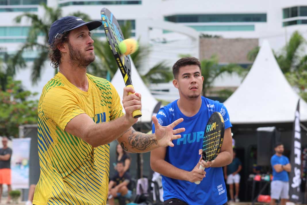 FINAL: ANTOMI RAMOS/ GABRIEL SANTOS X GERARD QUEROL/ THALES SANTOS -  CIRCUITO BEACH TENNIS 