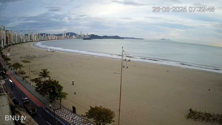 Fim de semana deverá ser com tempo instável em Balneário Camboriú: friozinho continua