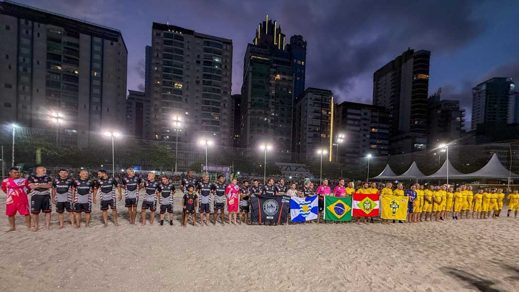 60º Campeonato de Futebol de Areia de Balneário Camboriú iniciou com três jogos entre Foca’s e Orcas