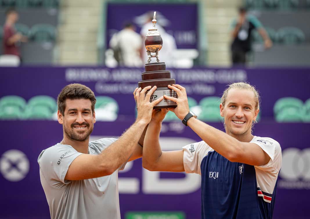 Dupla do Itamirim, de Itajaí, campeã do ATP, estreia no Rio Open nesta quarta-feira