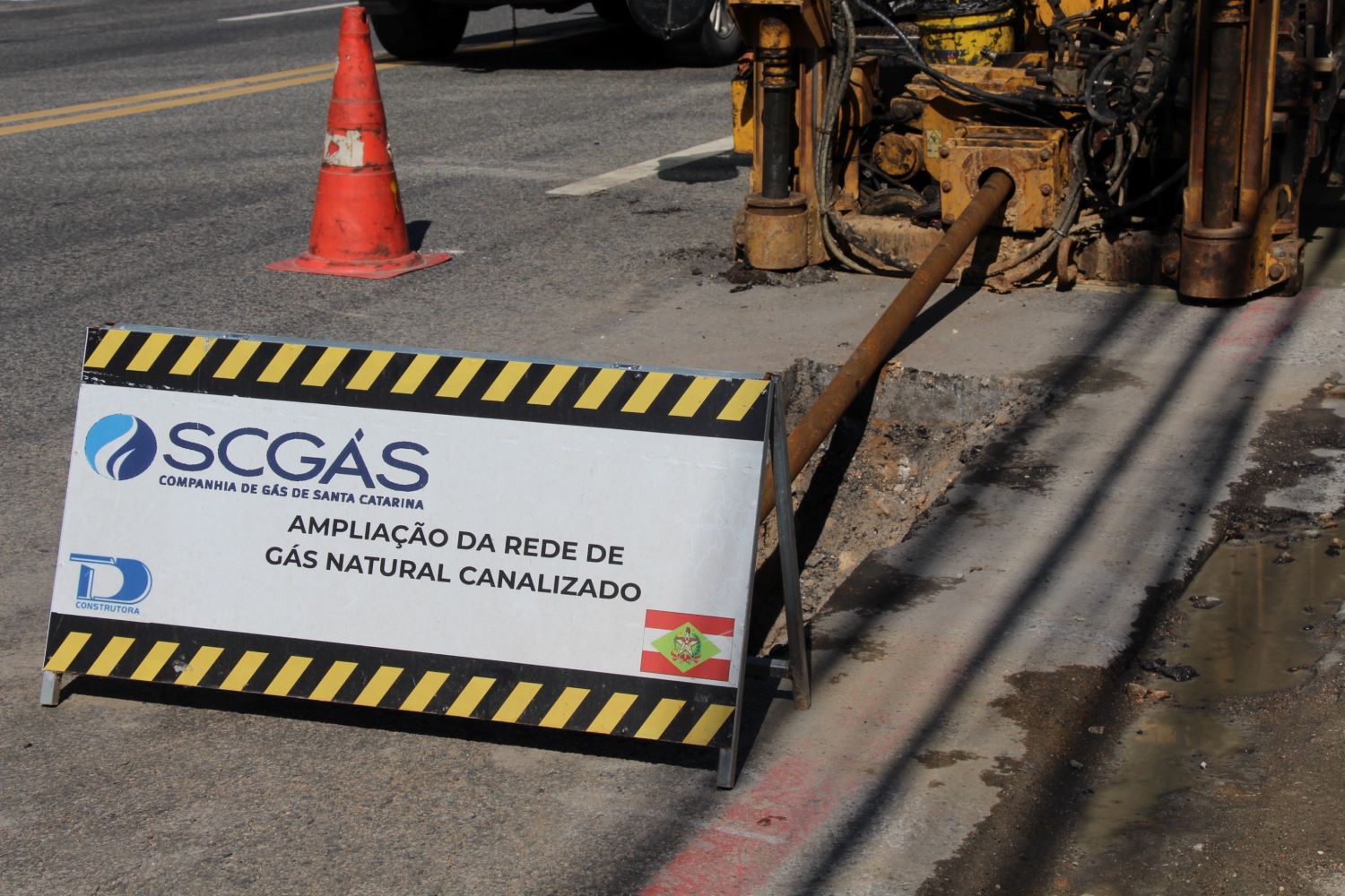 Obras de implantação da rede de gás natural reiniciam nesta quarta e seguem até setembro em Balneário Camboriú