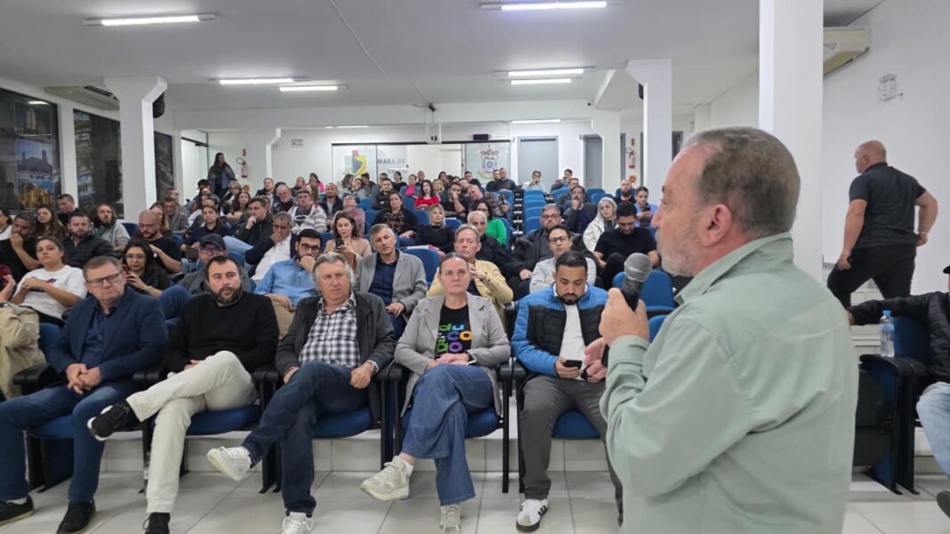 O presidente da Emasa, Auri Pavoni (Foto: Rafael Weiss/Assessoria Comunicação Emasa)