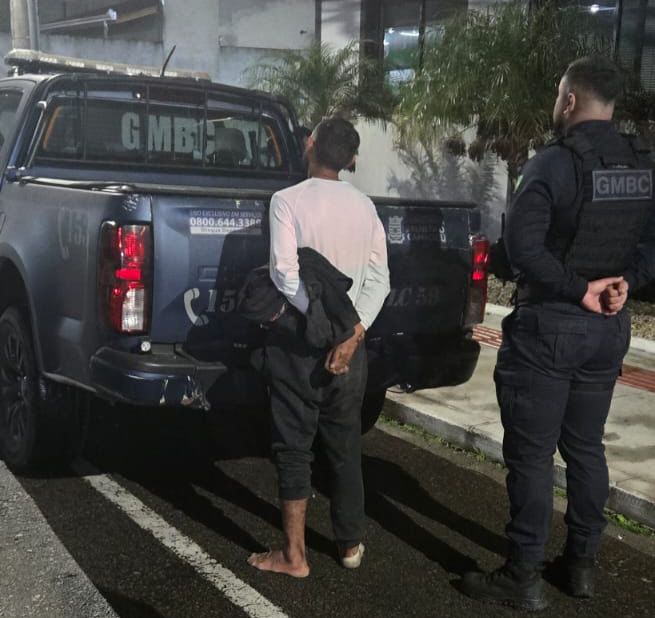 O homem foi preso após cometer o furto e a tentativa de furto, mas foi solto nesta quinta-feira (11). (Foto GMBC)