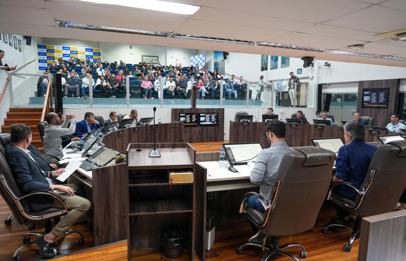 Sessão legislativa da aprovação (Divulgação/CVBC)