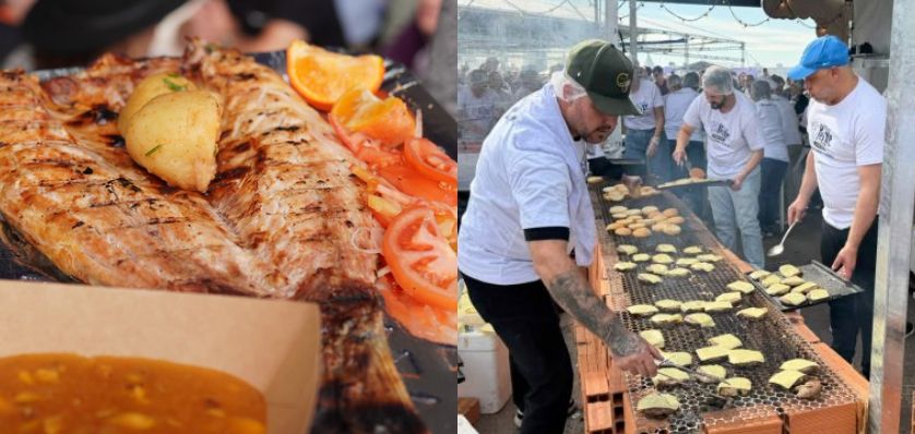 Festival do Pescador de Balneário teve tainha como destaque, já a Festa do Peixe de Itajaí elegeu o hambúrguer de sardinha como o preferido do público. (Crédito PMBC/PMI)