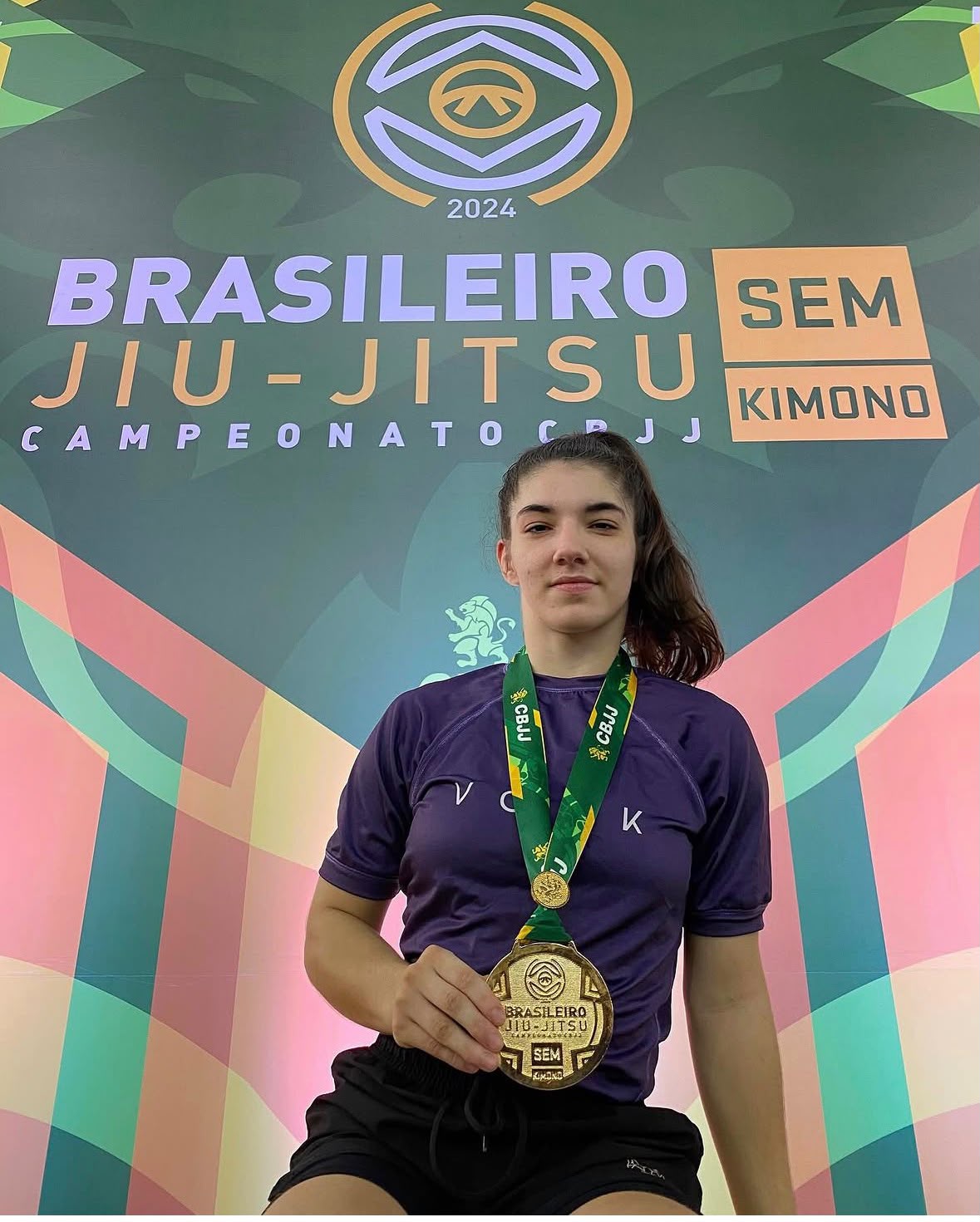 Kamili retornando às competições (Divulgação)