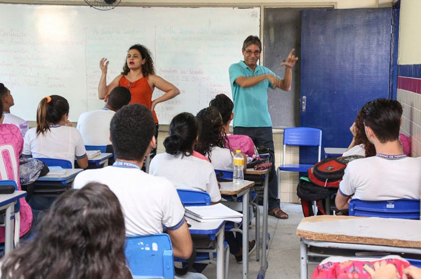 Balneário Camboriú poderá ter expansão de ensino de Libras nas escolas. Foto ilustrativa (Crédito: Senado Federal)