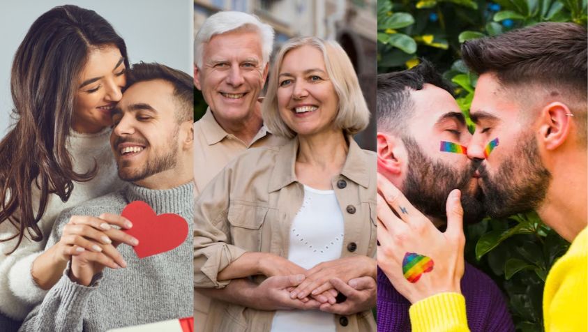 Dia dos Namorados: data é para celebrar o amor, de todas as formas. Leitores compartilham experiências e conselhos. Fotos ilustrativas (crédito Freepik.)