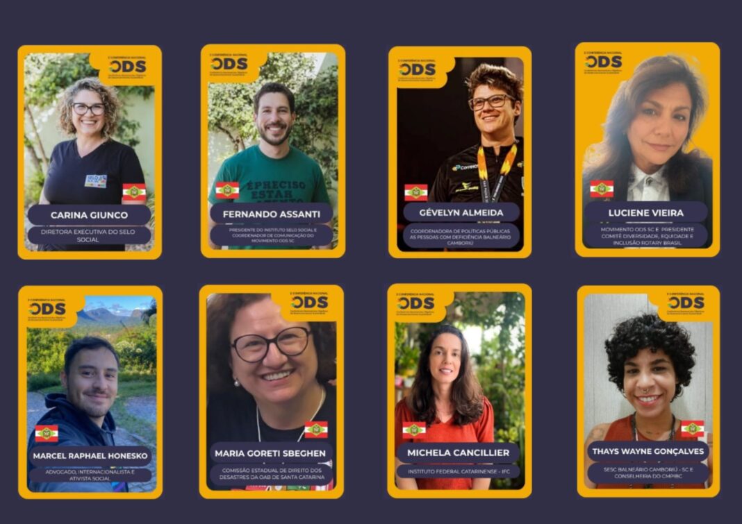 Representantes de BC e Camboriú na 1ª Conferência Nacional dos ODS