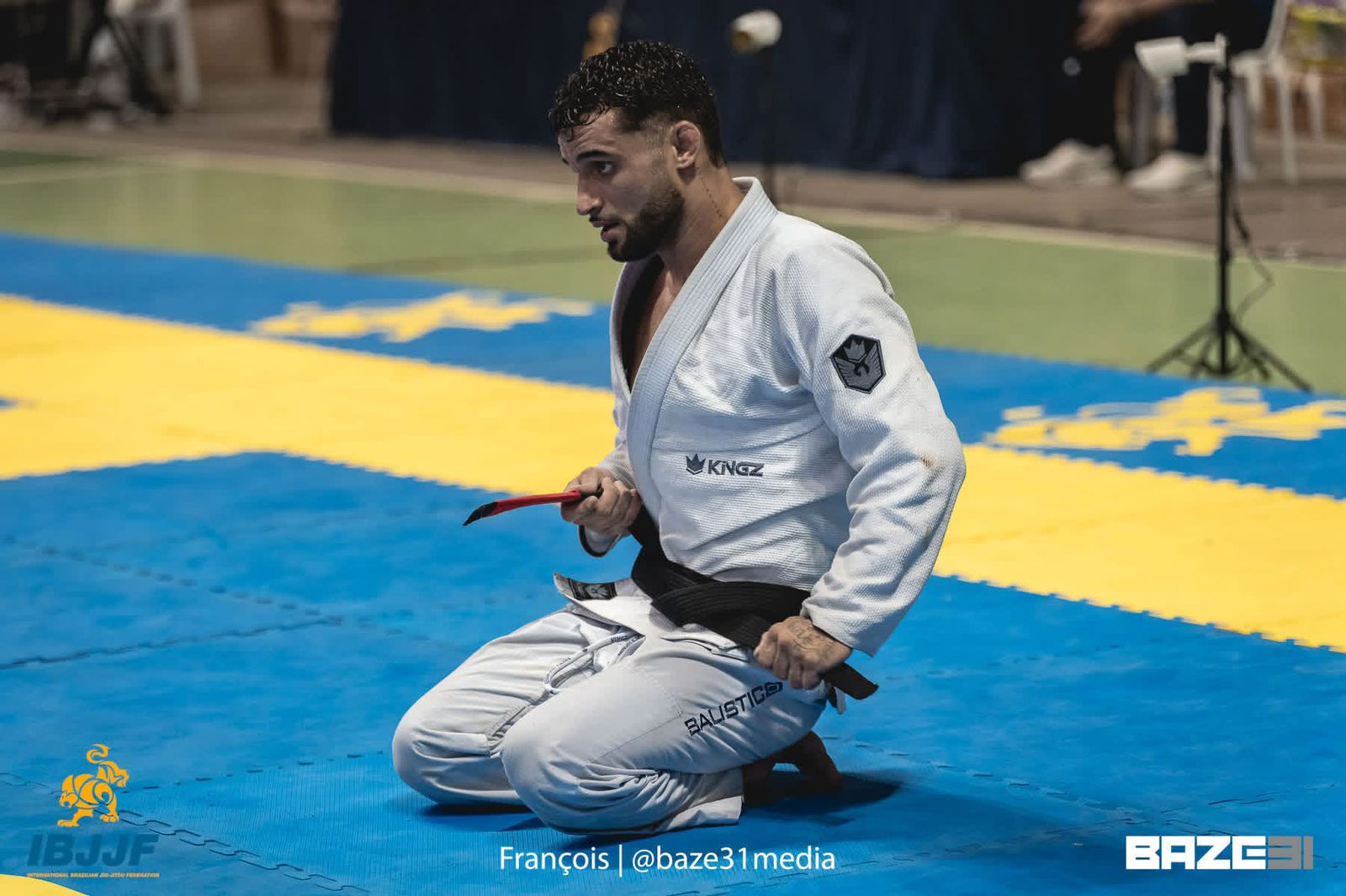 Vyctor conquistou prata e pontos para o ranking (Divulgação/CBJJ)