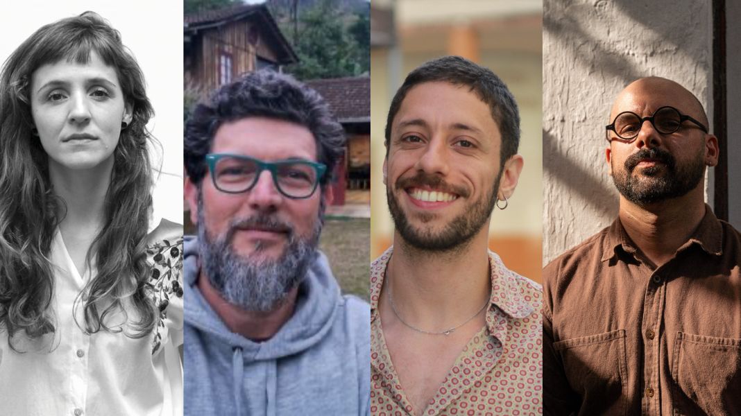 Da esquerda para a direita: Ana Estaregui, Cristiano Moreira, Felipe Moreno e Pedro Cassel (Divulgação)