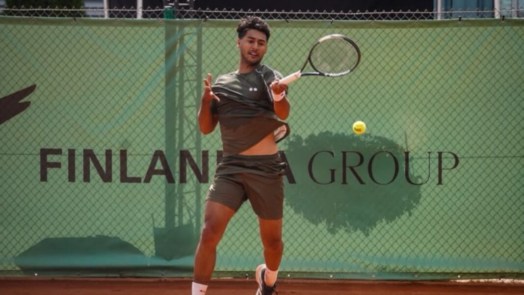 Igor Marcondes em Tampere (Crédito: Tampere Open/Jarno Tiusanen)