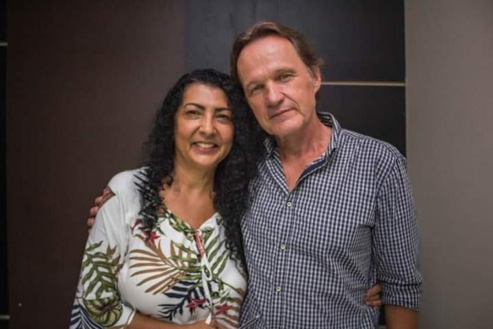 Claudia (Zezé) é Reiner Wolff