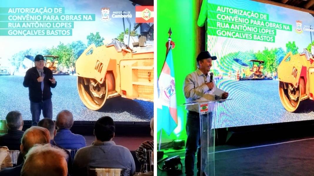 Convênio assinado ainda sem data para iniciar a obra (Fotos: Molina Orval)