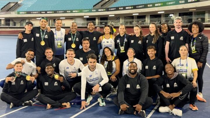 A equipe de Balneário ficou em quinto na classificação geral de clubes (Divulgação/IABC)