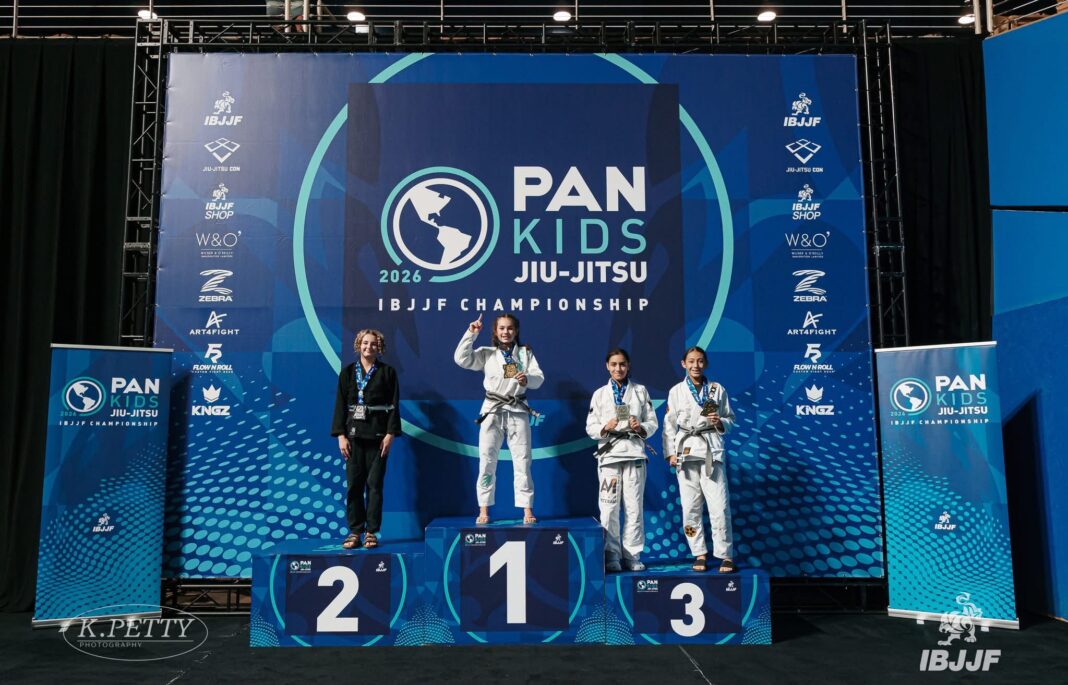 Valentina, campeã pan-americana (Divulgação)