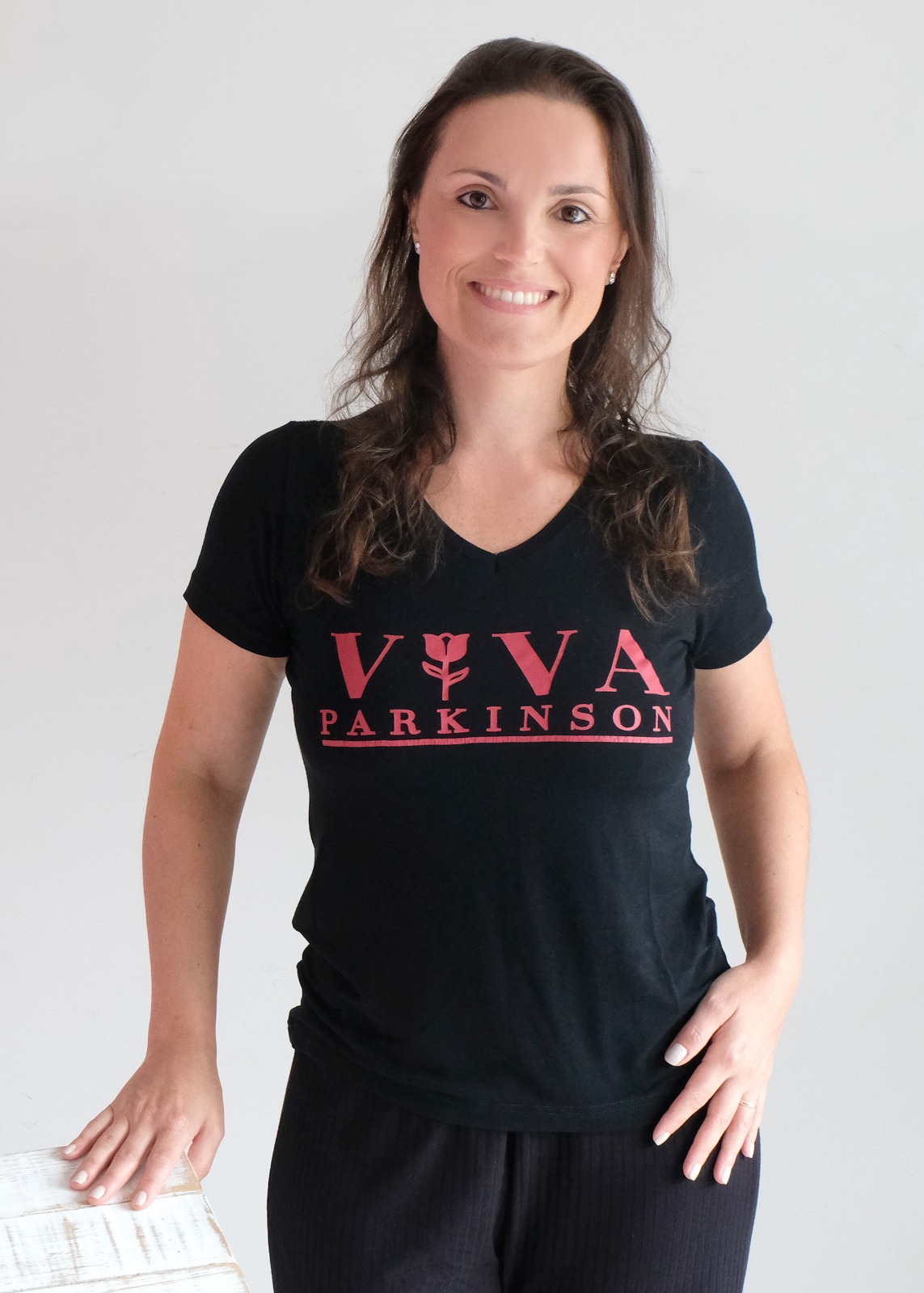 A presidente Vanessa (Divulgação/Viva Parkinson)