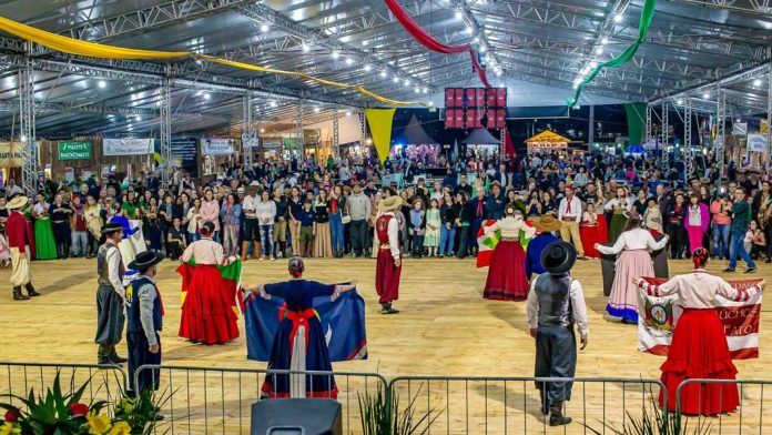 Acampamento Farroupilha 2025 em Camboriú. (Crédito PMC)