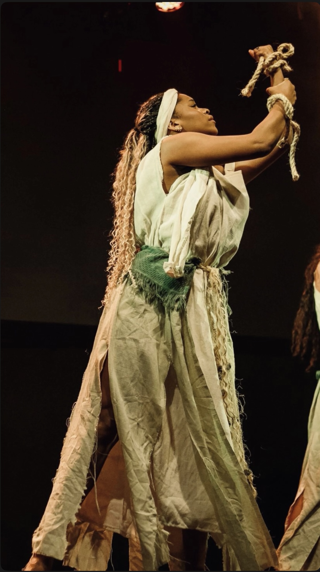 Ana Alicia da Silva, do Grupo Raízes do Aye Itajai. (Crédito Divulgação)