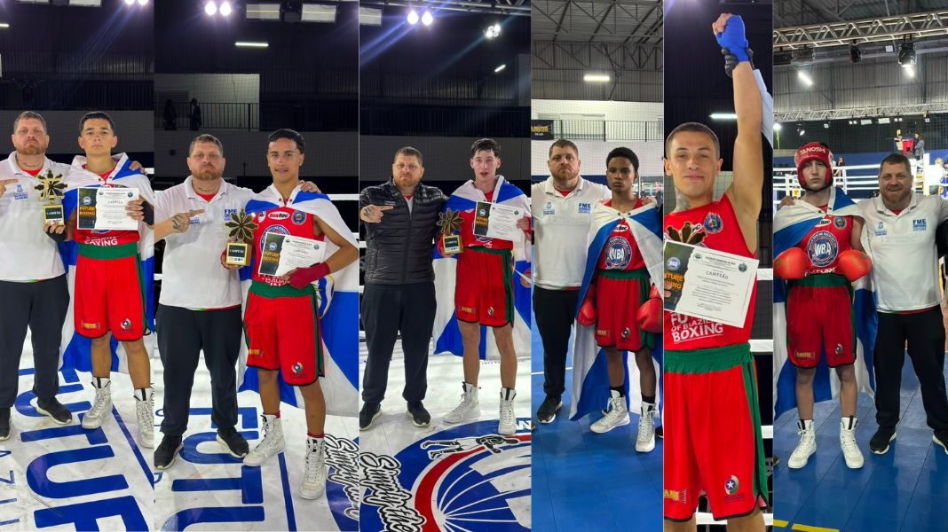 Os seis campeões (Divulgação/FMEBC)