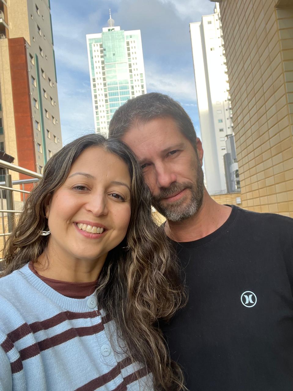 Tatiele e Fabrício, responsáveis pelo filme (Arquivo Pessoal)