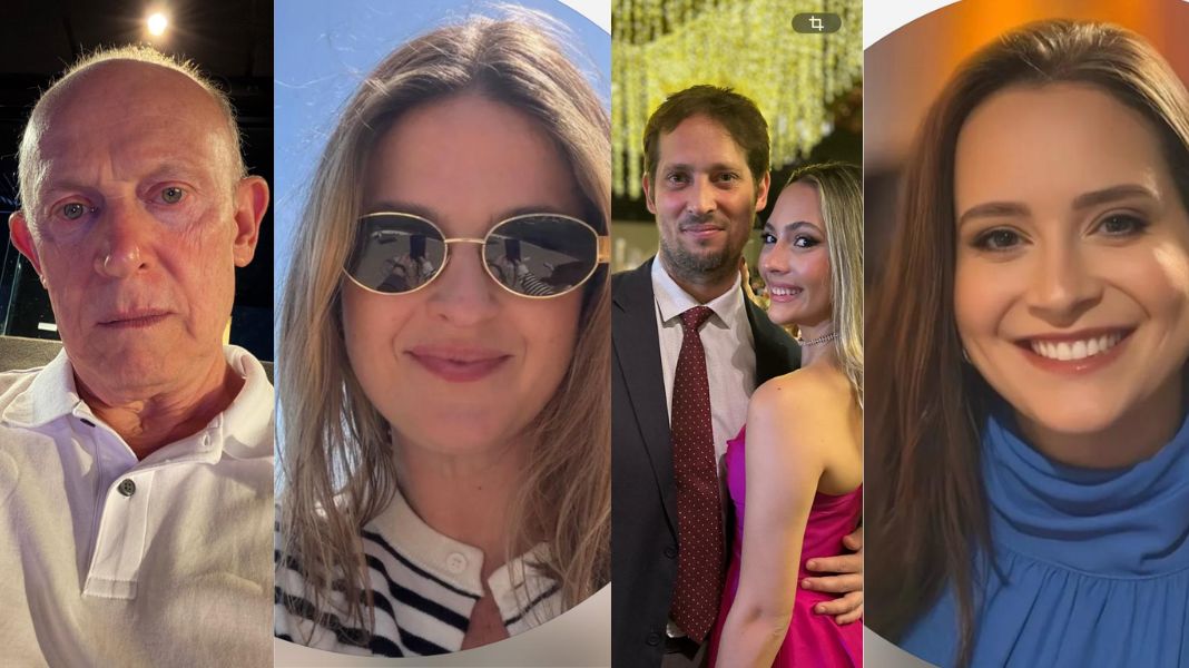 Celso, Pamela, Eduardo com a filha Beatriz e Arielle (Arquivo Pessoal)
