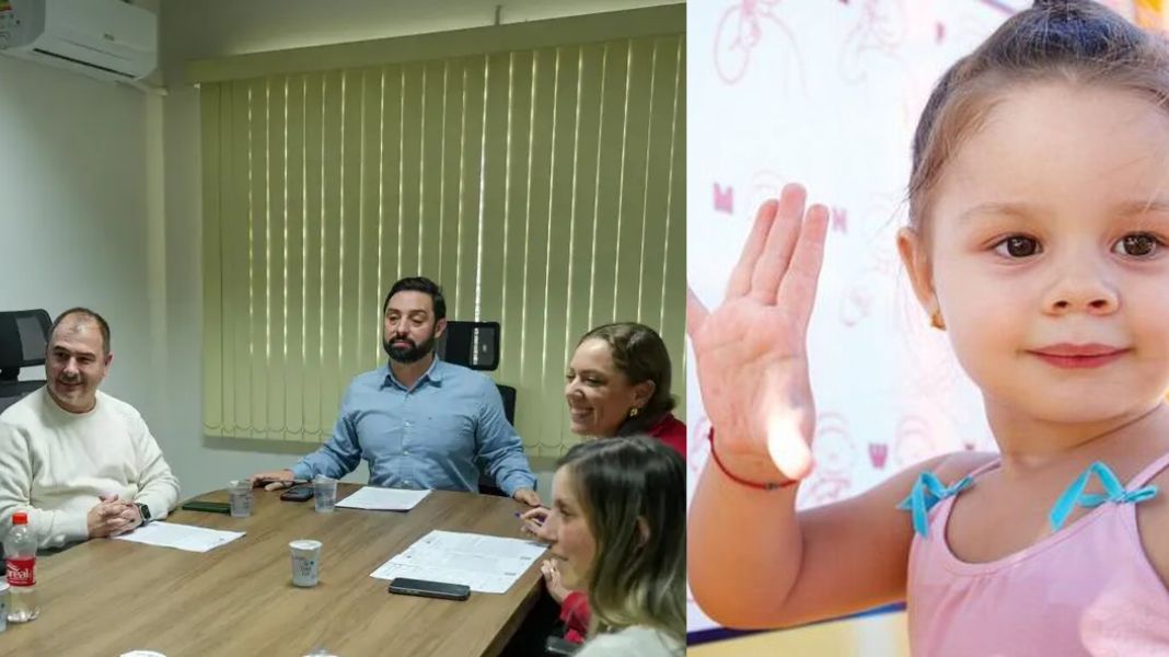 Comissão de Educação e Cultura, Saúde e Assistência Social (foto esquerda, crédito CVBC) propõe medidas para fortalecer atendimento no Polo Bilíngue de Libras (foto ilustrativa - crédito Freepik).