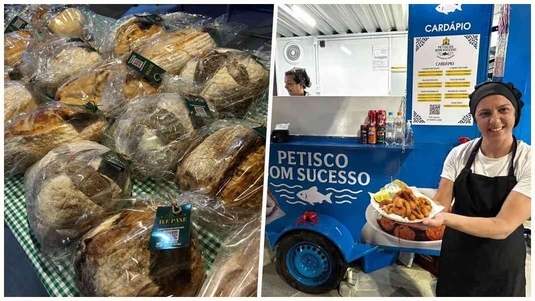 Pães artesanais e petiscos (Fotos: Renata Rutes)