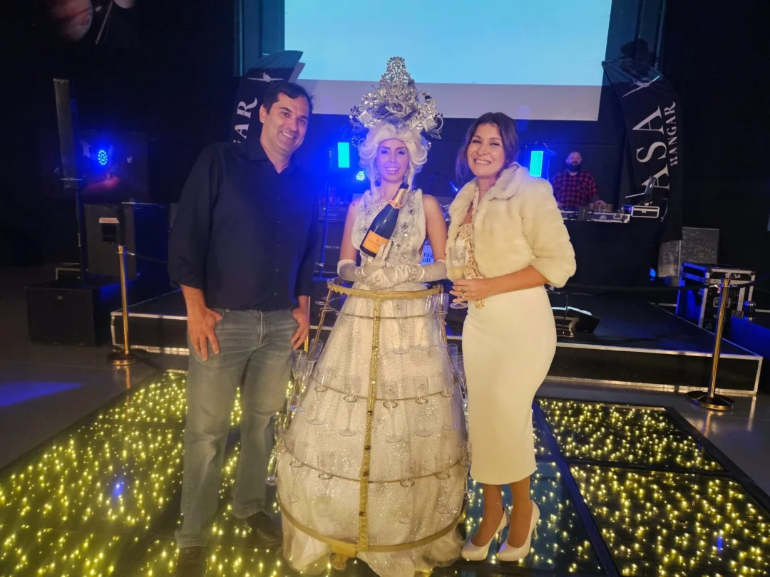Claúdio Cruz e Hellany Brumm (Crédito Dary Kumakola)