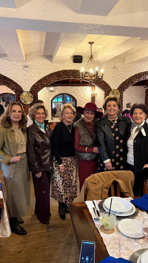 Heloisa, Coca, Alzira, Lila, Isvolde, Marcia e Jandira (Divulgação)