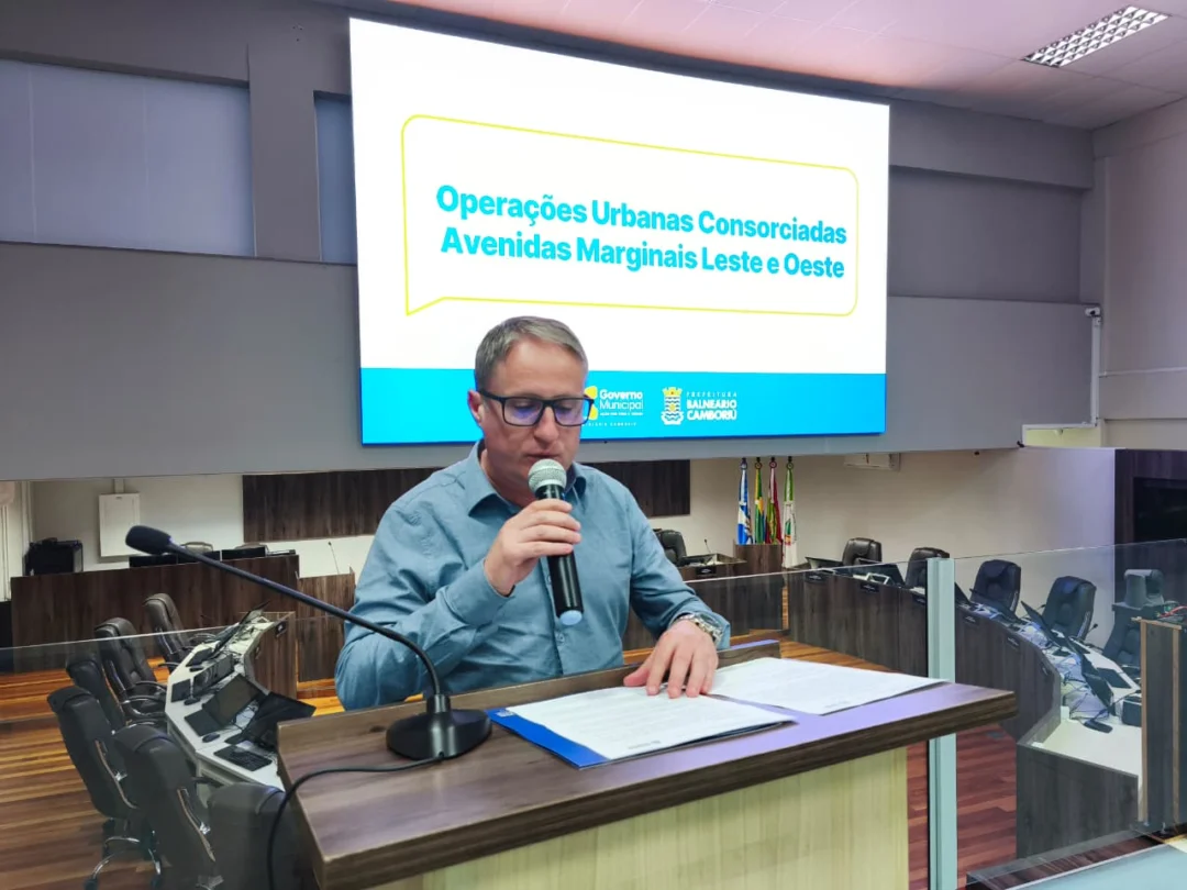 O secretário interino de Planejamento e Desenvolvimento Urbano, Olnear Ceccatto (Divulgação/PMBC)