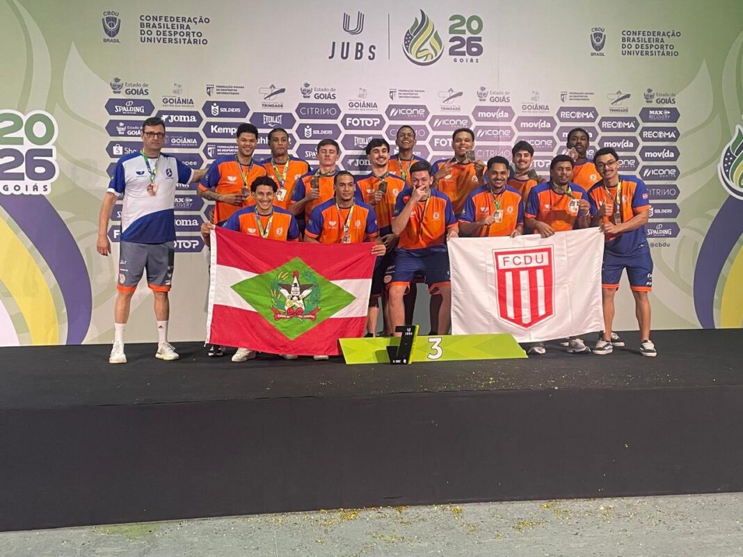 Handebol, troféu de bronze (Divulgação)