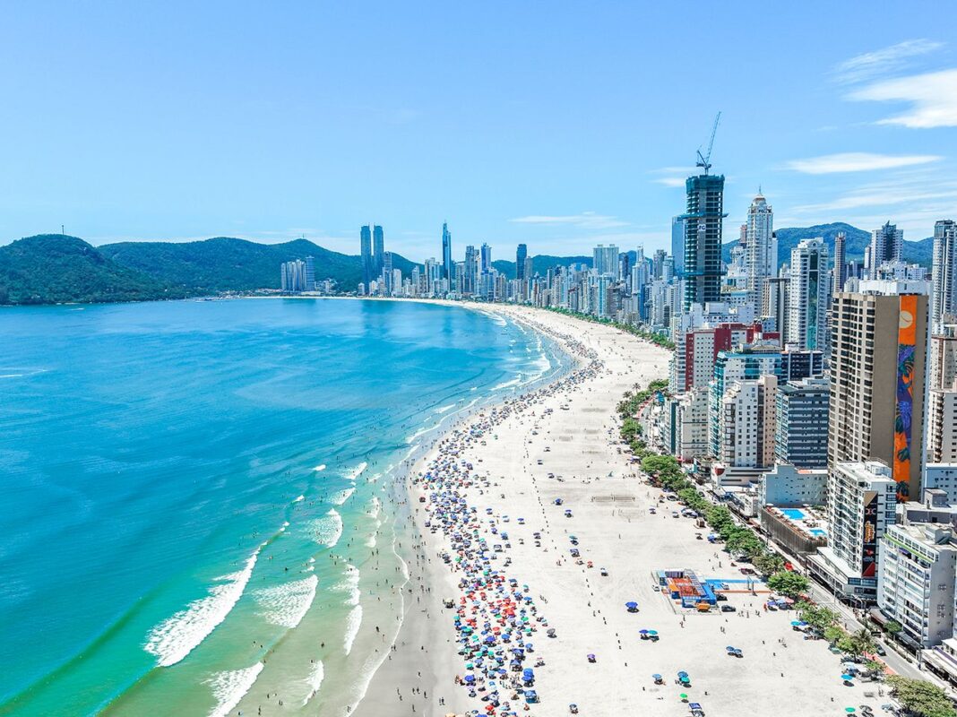Foto ilustrativa de Balneário Camboriú. Crédito PMBC