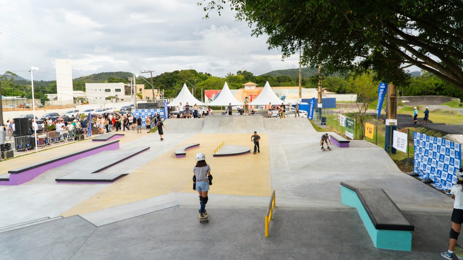 Etapa será classificatória para o Brasileiro de Skate Street (Crédito Pedro Bursoni)