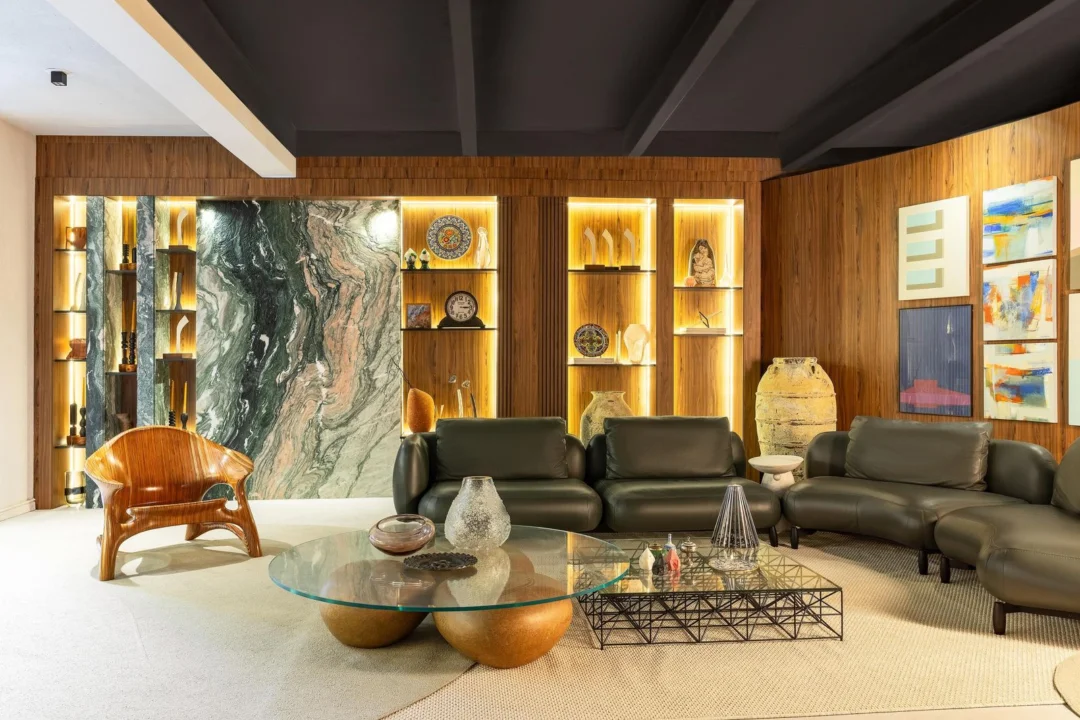 Casa Acervo, ambiente de Samira Mussi na CASACOR SC Florianópolis (Foto Eli Cordeiro)