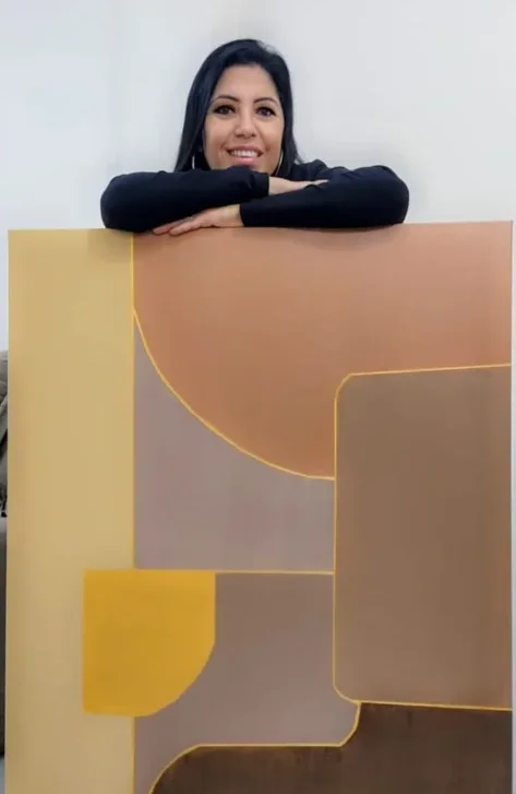 A artista plástica Elis Rocha (Divulgação)