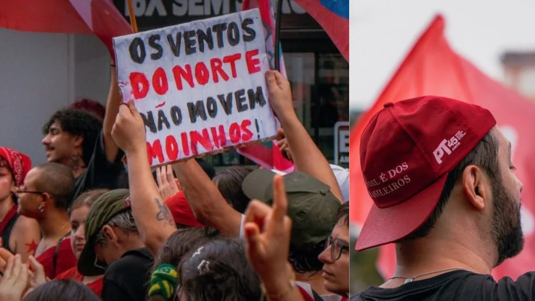 PT realiza duas ações em Balneário Camboriú no final de semana, com apoio do vereador Eduardo Zanatta (foto direita). (Crédito das imagens: Francisco Diniz)