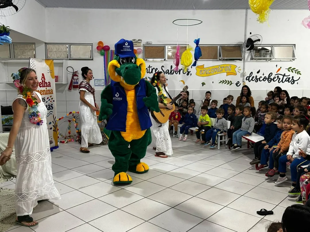 A Velha Menina das Águas, uma das iniciativas da Gerência de Educação Ambiental da Emasa (Foto Renata Rutes)
