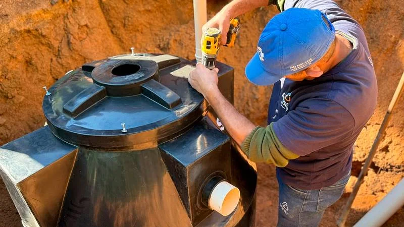 Prefeitura de São Ludgero e Samae testam novo sistema de fossas sépticas biodigestoras para a área rural (foto ilustrativa) (Crédito Samae São Ludgero)