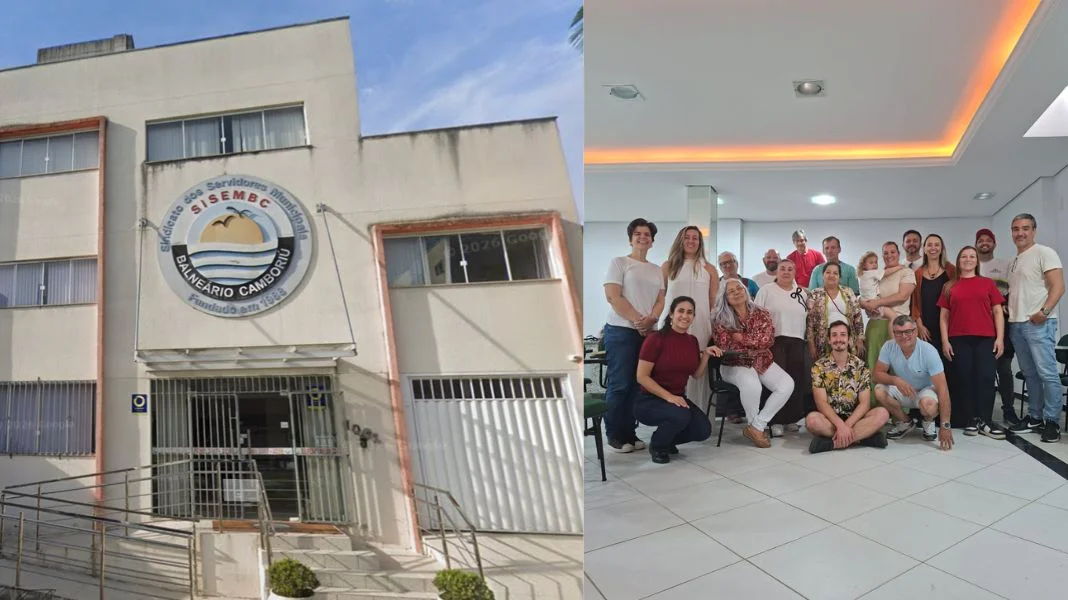 A sede do SISEMBC e parte dos servidores que integram o Movimento Renova. (Fotos Google Maps/Divulgação)