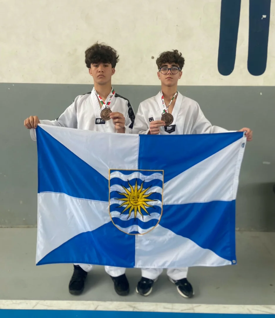 Yuri Gabriel e Pietro Félix (Crédito: Instituto Verde e Amarelo/INVA)
